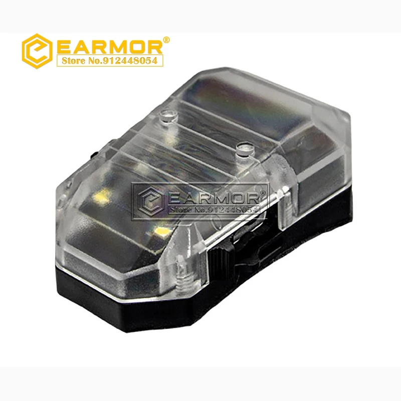 OPSMEN Survival Flash Light Multi-function Explosion Flash Light Working Distress Marker Functional Strobe IR