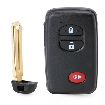 Keyforkess 314.3MHz ID scheda: 27145-3370 ID FCC: HYQ14AAB Smart Card telecomando portachiavi per Toyota Rav4 Land Cruiser 4Runner 2008-2018 - KEYECU 314 3MHz ID scheda 27145 3370 ID FCC HYQ14AAB Smart Card telecomando portachiavi per