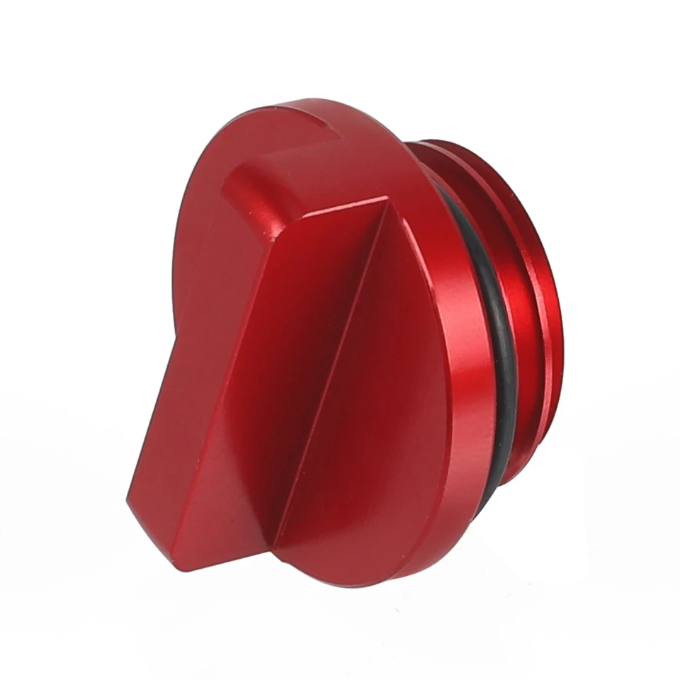 Bouchon D'huile Moteur M27 Bleu Pour Yamaha XJ6 Diversion 2009-2015 - Anodisé, étanche, Résistant - Accessoire Moto