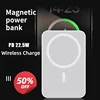 New Magnetic Portable Power Bank Wireless Magsafe Fast Charging Battery Charger Cases 50000mAh for iPhone Series Samsung Xiaomi 1