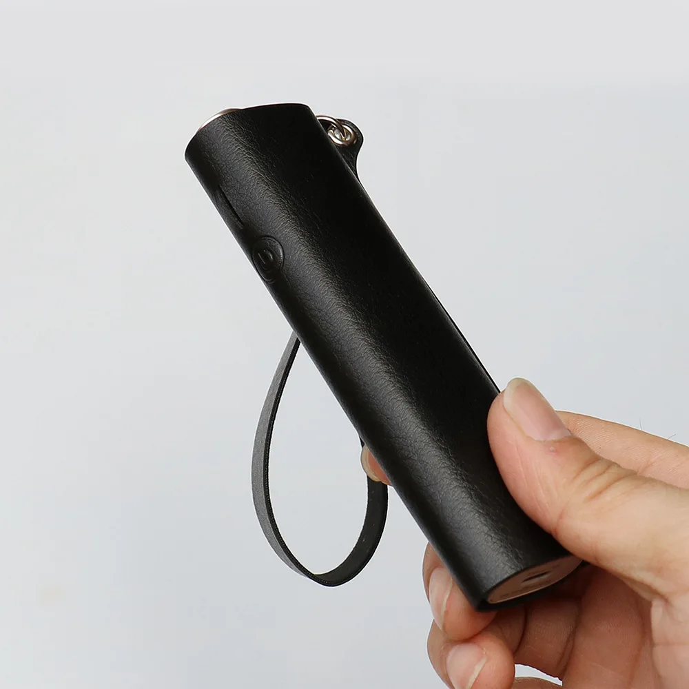 QOS ILLUMA ONE용 끈이 있는 가죽 케이스 IQOS Illuma i One 액세서리용 스킨 전자 담배 커버 미끄럼 방지 그립