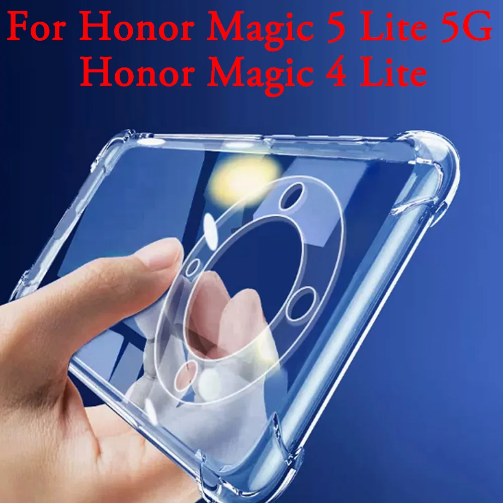 For Honor Magic 5 Pro 5G Case Cover Huawei Honor Magic 5 Pro 5G Capas Matte  Translucent Shockproof Funda Honor Magic 5 Pro 5G - AliExpress