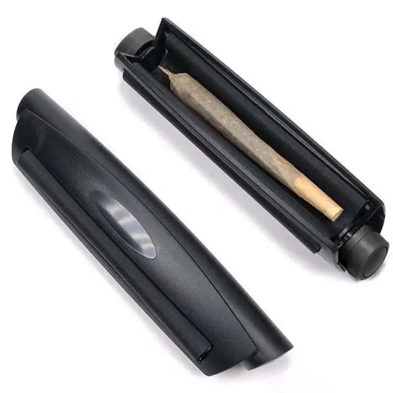 110mm Cigarette Rolling Machine with Tobacco Storage Tube for DIY Rolling Paper Wrapping Maker Smoking Accessories cigarette roller