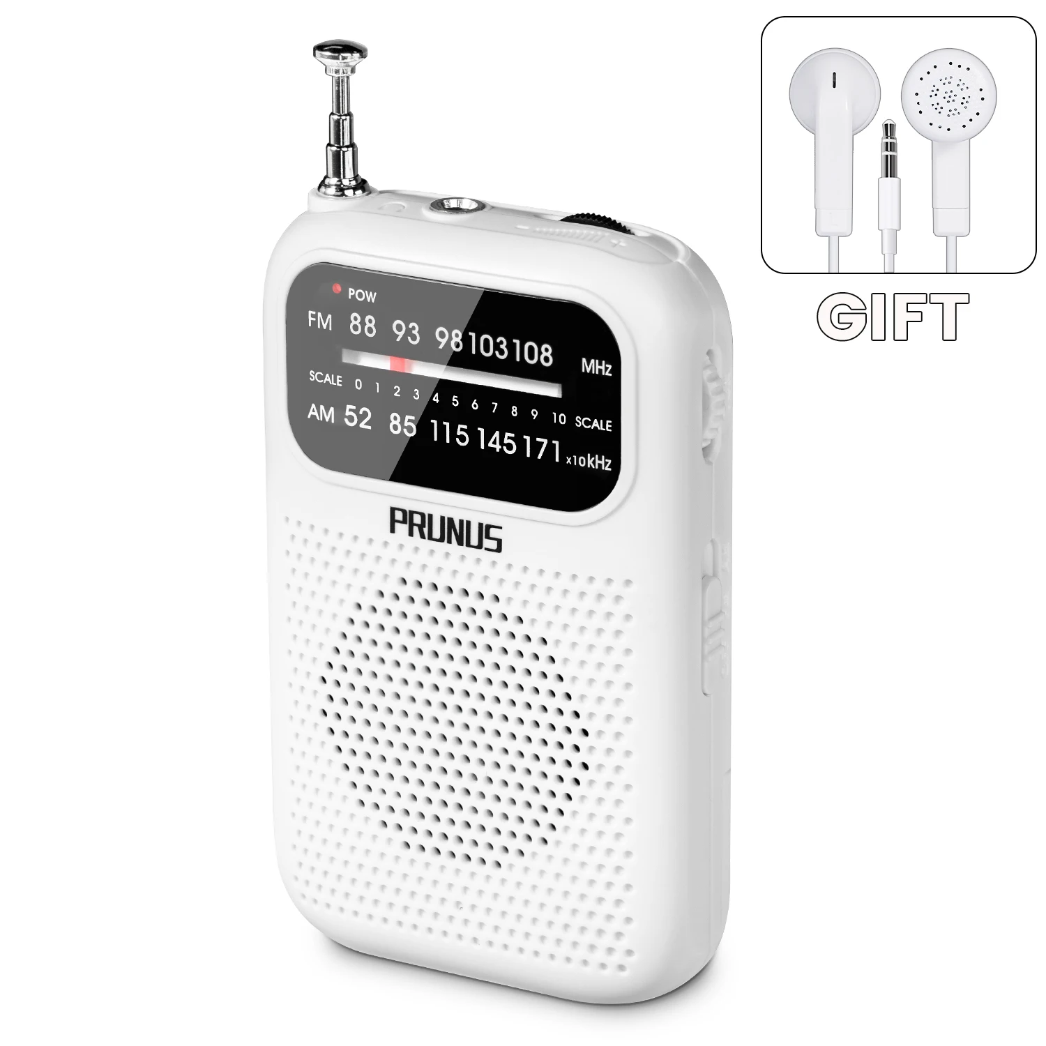 Nunus – Radio De Poche Récepteur Am Fm Portable, Mini Baladeur, 2