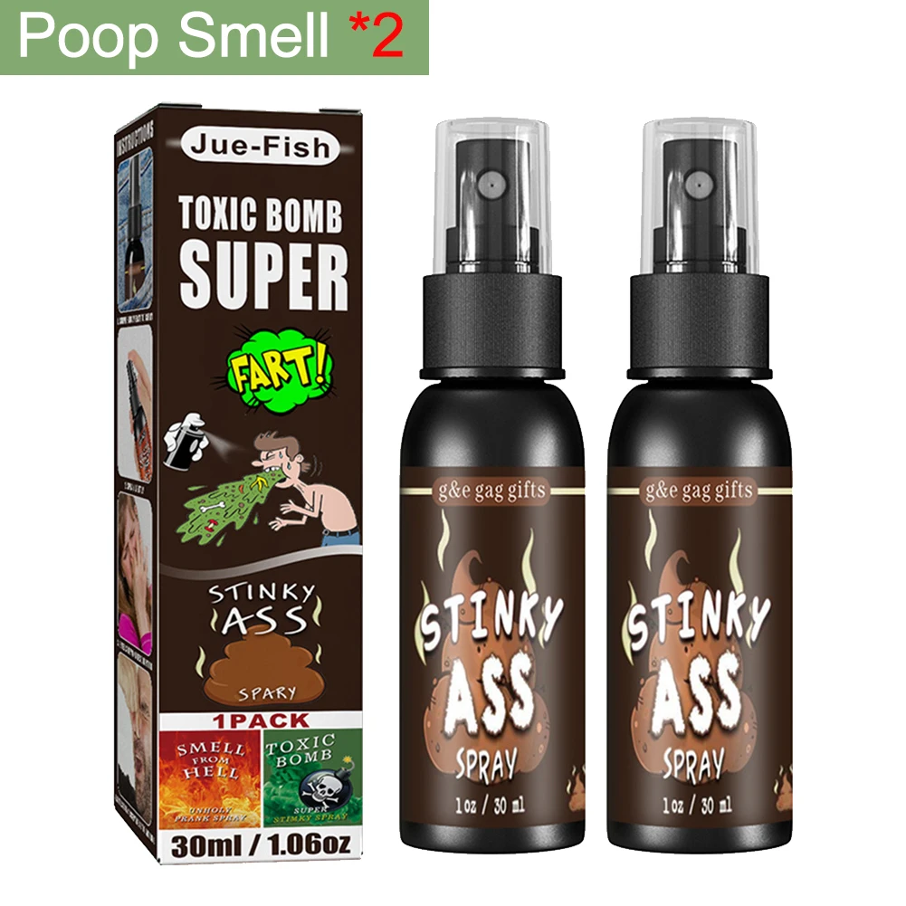 poop smell 2pcs