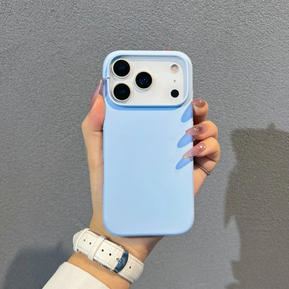 Premium Liquid Silicone Shockproof Phone Case - Soft TPU Bumper, Full Coverage Protection