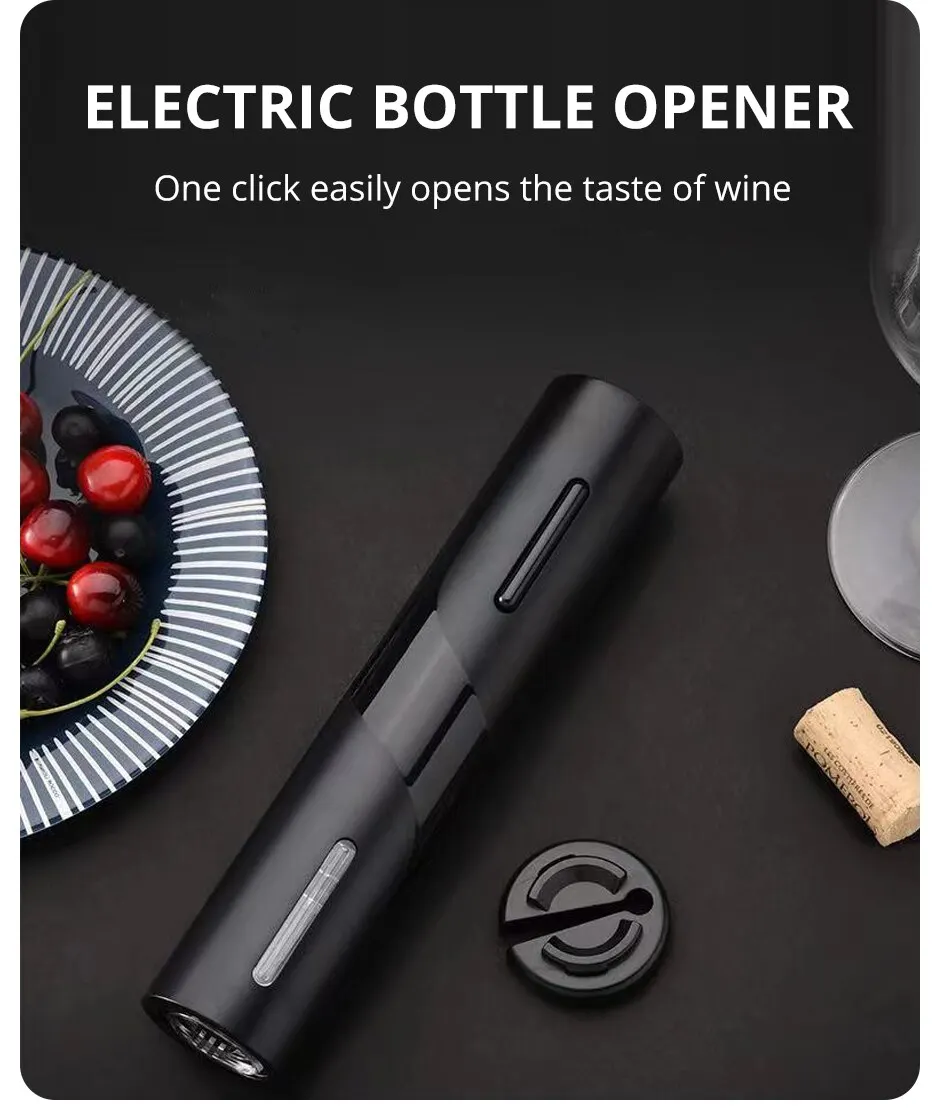Description Picture 2 of itemElectric Bottle Opener for Red Wine Foil Cutter Automatic Red Wine Openers Kitchen Accessories Gadgets Bottle Opener