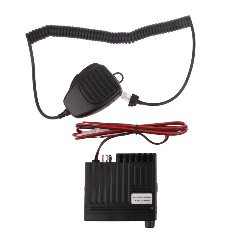 

16FB Outdoor Compact CB-40M CitizensBand Radio FM Mini Mobie CB Radio 25.615--30.105MHz 4W/8W Amateur Communication Tool