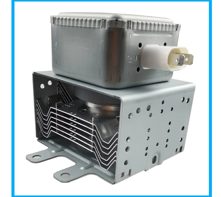 Description Picture 4 of itemFor Toshiba Frequency conversion microwave magnetron 2M303J vacuum tube 1080W microwave generator air-cooled long bottom plate