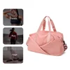 Black Sports Gym Bag Travel Dry Wet Bag Handbag Multifunction Swimming Shoulder Messenger Weekend Fitness Training Bag 6