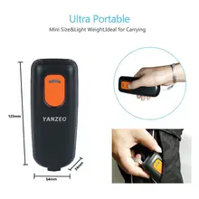 

Yanzeo Pocket Barcode Scanner P1620 2D Wireless Bluetooth 2.4G Portable CCD Mini QR Code Reader 1000mAh For IOS Android Windows