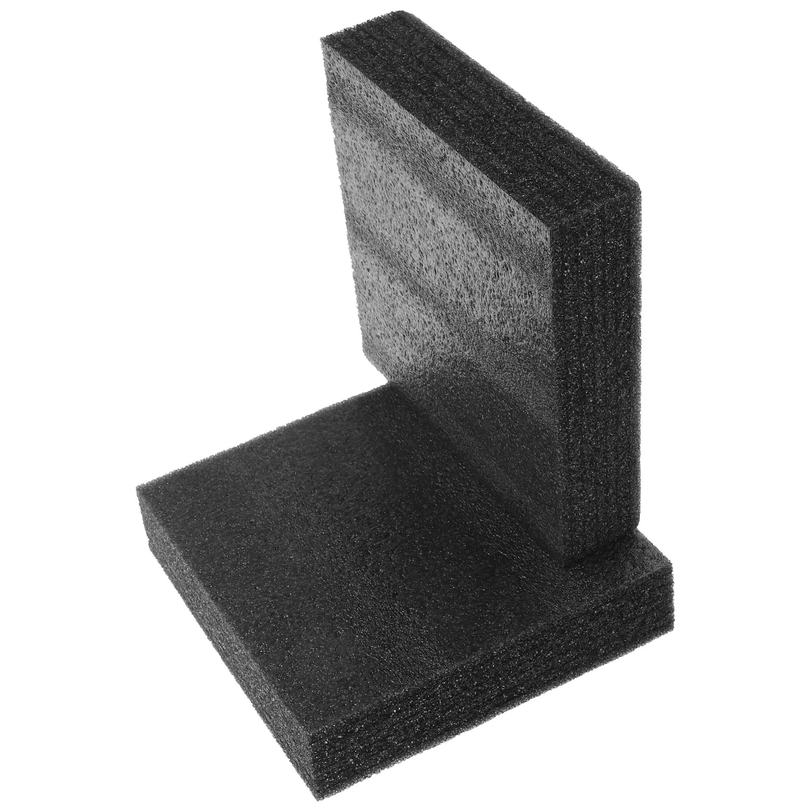 

2 Pcs Major Black Pearl Cotton DIY Foam Cushion Toolboxes Packing Inserts Polyethylene Multi-use Liner Express Board