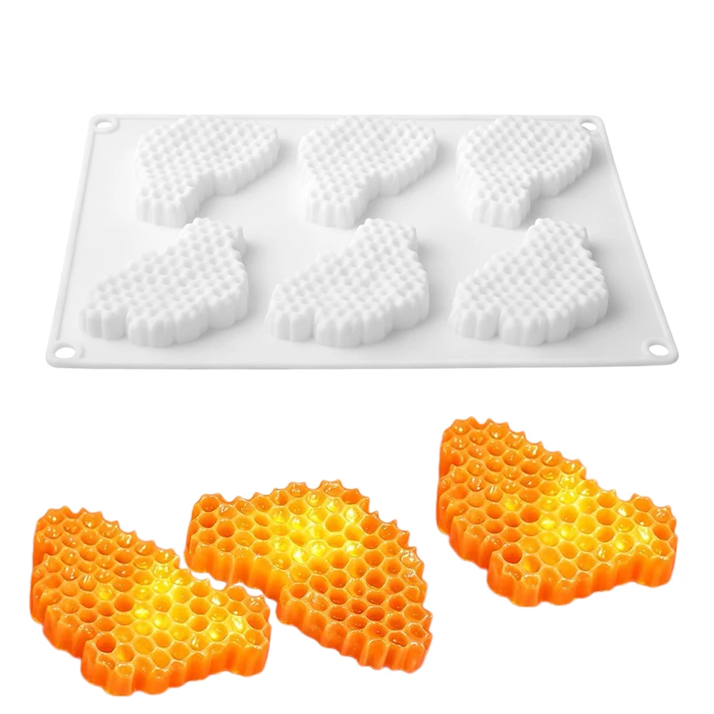 Bee Honeycomb Design Fondant Cake Molds - Beehive Chocolate Baking Molds