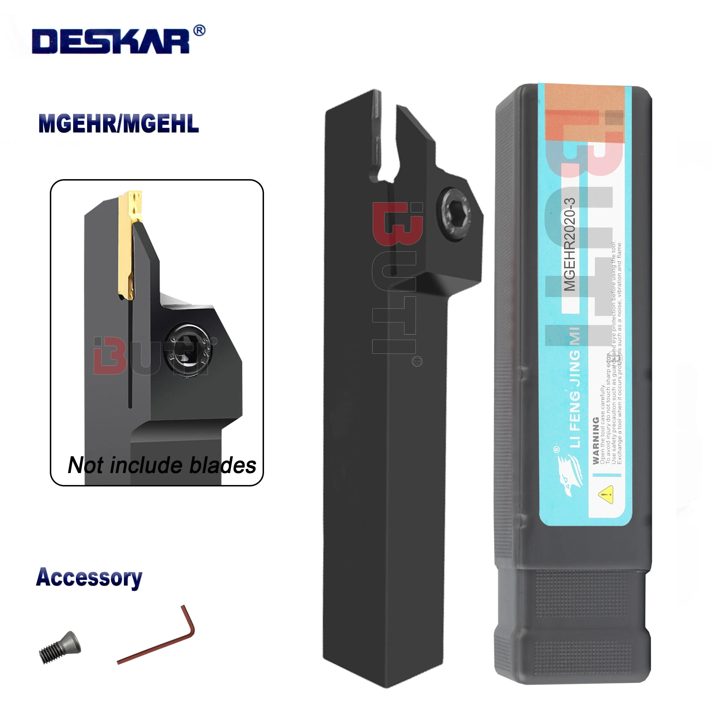 DESKAR 100 % Original-Werkzeughalter MGEHR1010 MGEHR1212 MGEHR1616 MGEHR2020-1,5 2 2,5 3 4 5 MGEHL Nutdorn Bohrstangenschneider