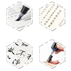 3/4 pcs/lot Hand Lettering Brush Pen Black Ink Calligraphy Pen Markers Art Writing Office School Supplies Stationery Student 3