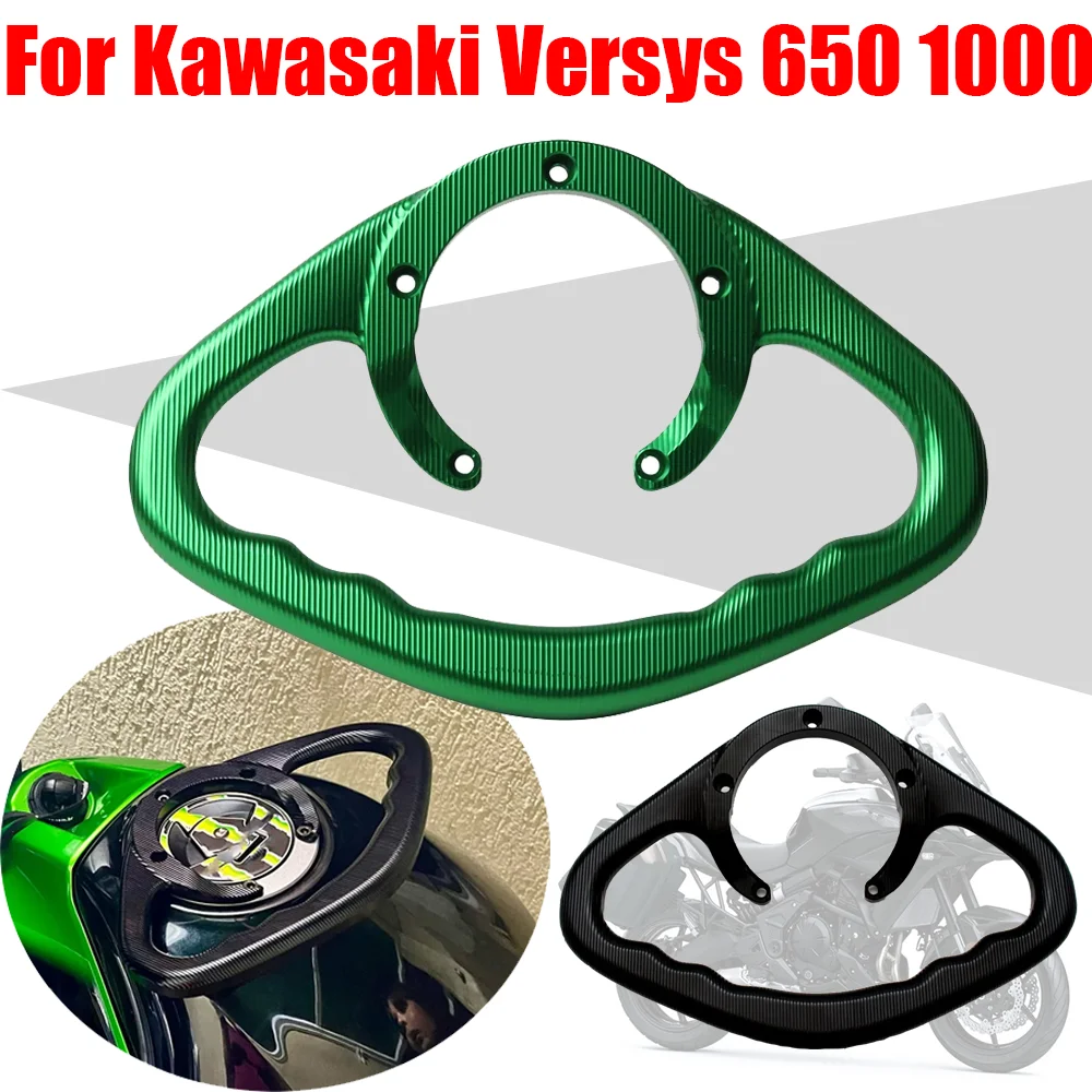 

For Kawasaki Versys 650 1000 KLZ KLE 650 KLE650 KLZ1000 Accessories Passenger Handgrips Hand Grip Tank Grab Bar Handles Armrest