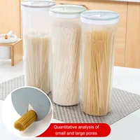 Noodle Jar Sealed Container Pasta Storage Grain Airtight Moistureproof Food Dispenser Rice Flour Cereal Pantry Organization 1