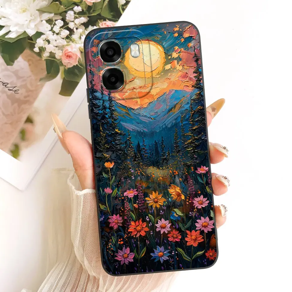 Cute Kawaii Luxury Fashion Flower Silicone Phone Case Cover