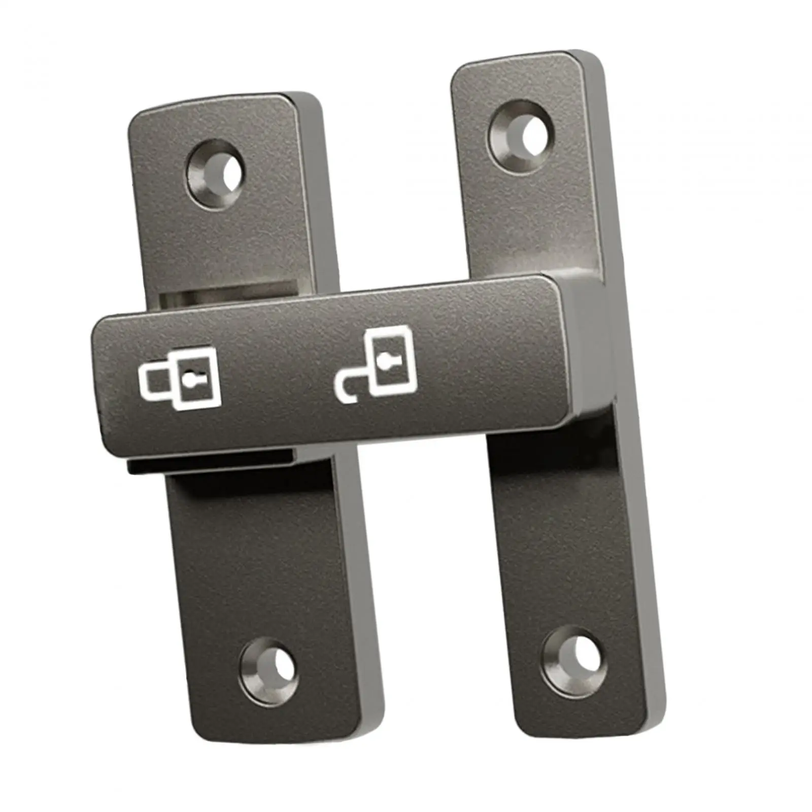 Barn Door Lock Latch 180&deg; Luminous Door Buckle for Family Bedrooms