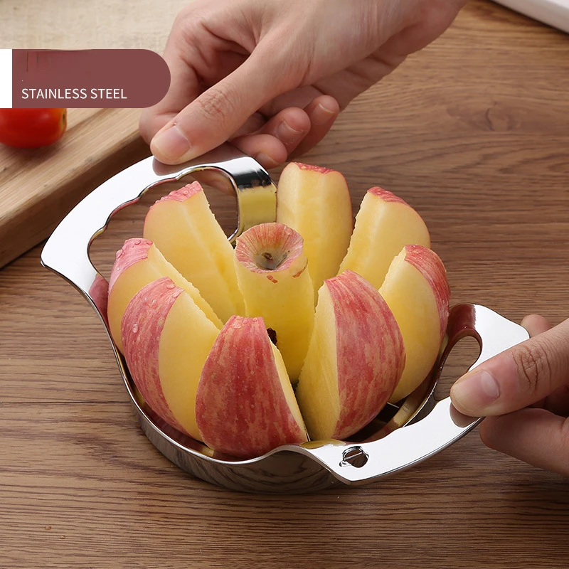 

High Quality 12-Blade Extra Large Apple Cutter Slicer,Stainless Steel Ultra-Sharp Fruit Corer Slicer Tools Kitchen Accessories