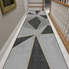 Modern Home Long Corridor Carpet Non-slip Stairway Rug Hotel Lobby Passageway Runner Washable Room Decor Floor Mats Customizable 2