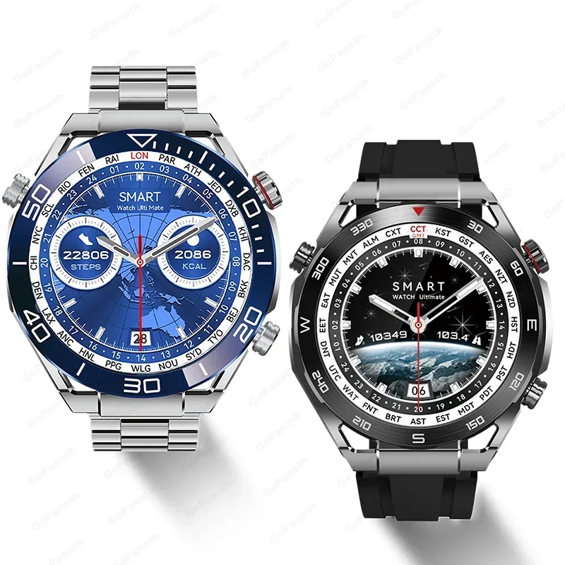 

New Fashion Smart Watch Men AI Voice Assistant NFC Sports Fitness Tracker Smartwatch For Android IOS Bluetooth Call Smart Watch