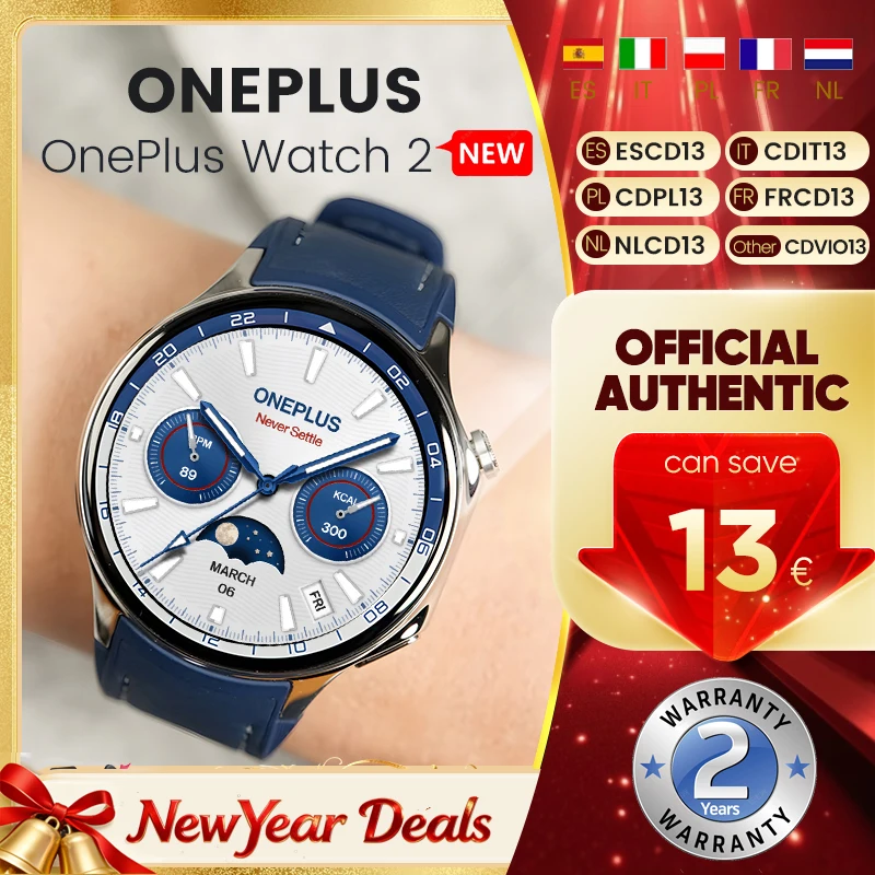 Smartwatch OnePlus Watch 2 z Polski za $133.09 / ~489zł