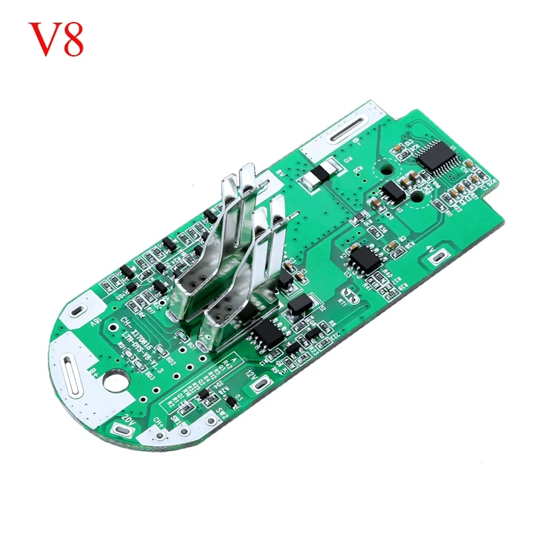 V8 배터리 21700 플라스틱 케이스 충전 보호 회로 기판 PCB 다이슨 21.6V 절대 동물 전용 진공 청소기