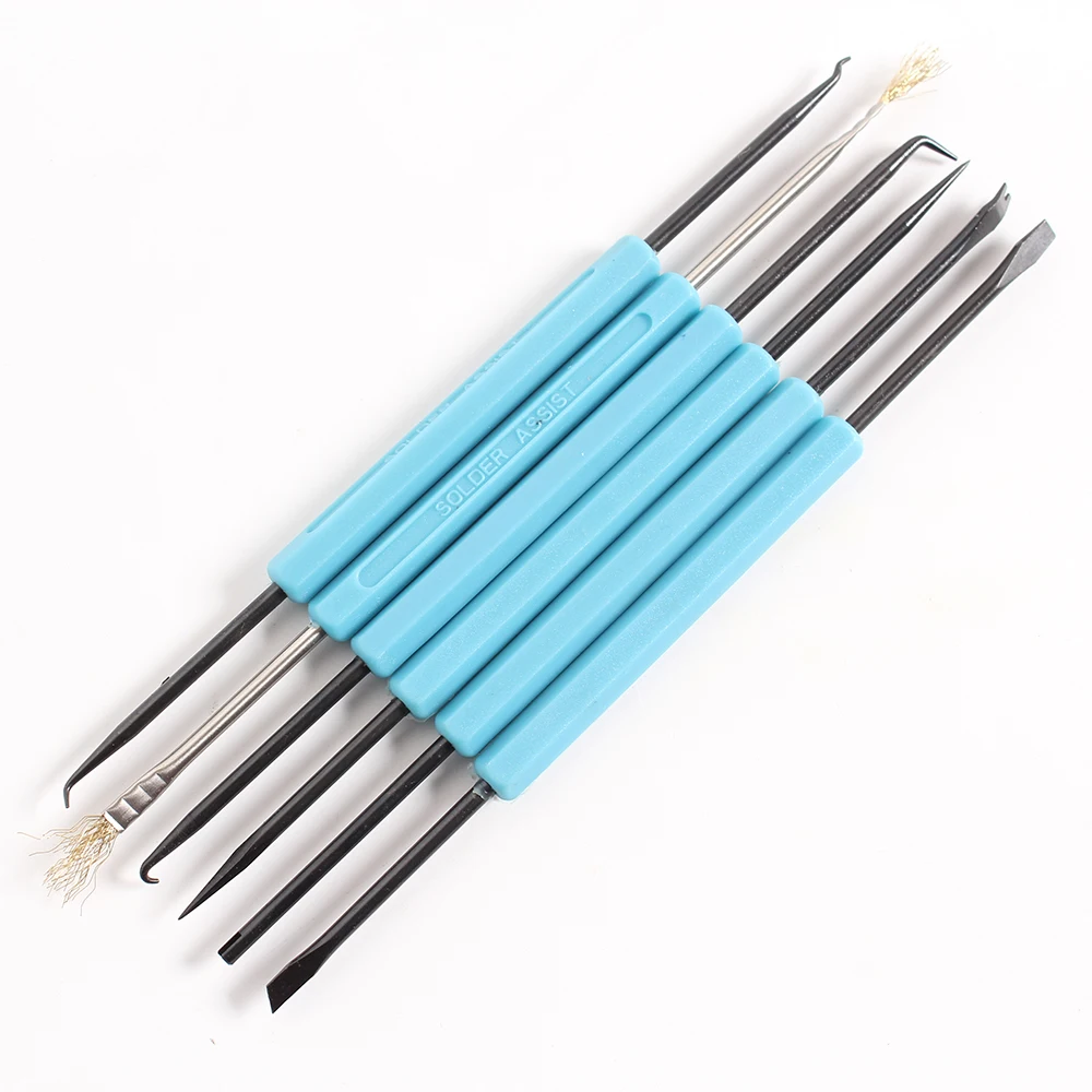 BGA 6 in 1 Repair Tools Set Professional Steel Solder Assist Disassembly Tools SA-10