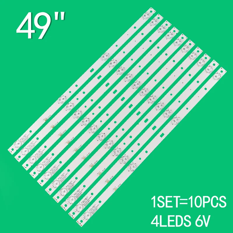 for 49 inch LCD TV JS-D-JP4910-041EC 71220 60517 49AX3000 AKAI CTV5035 SMART CURVED EDU49-1000-MCPCB YS-L E469119 DU49-1000