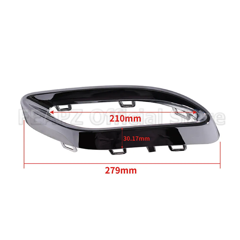 Fit For Mercedes W177 a W238 E W205 C 1 Pair Rear Exhaust Pipe Trim Bezel 2058852221 2058852321