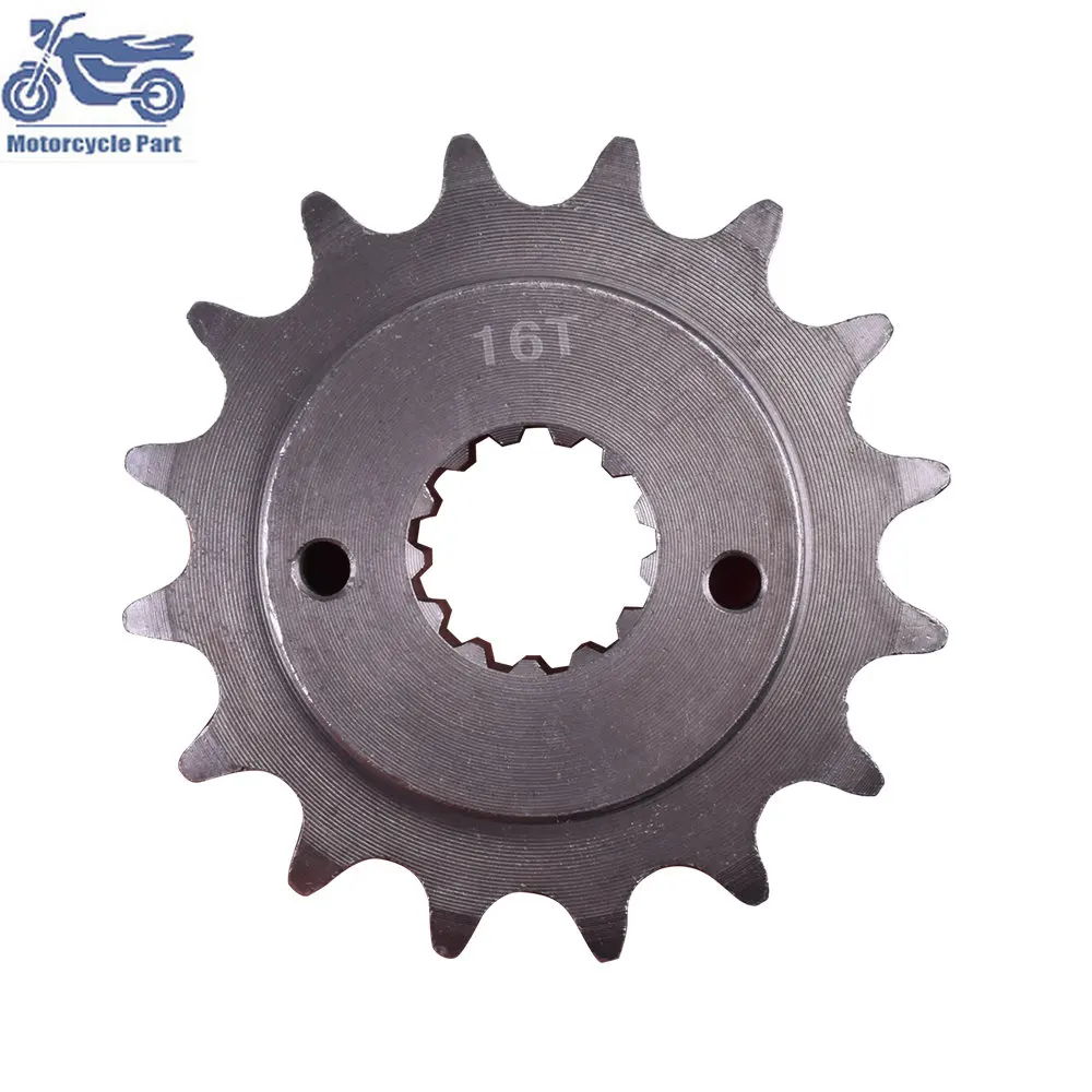 

525-16T 525 16 Tooth 16T Drive Front Sprocket Gear For Honda VRX400 VRX400T T VRX Roadster 400 NC33 VT600C VT600 C VT Shadow 600