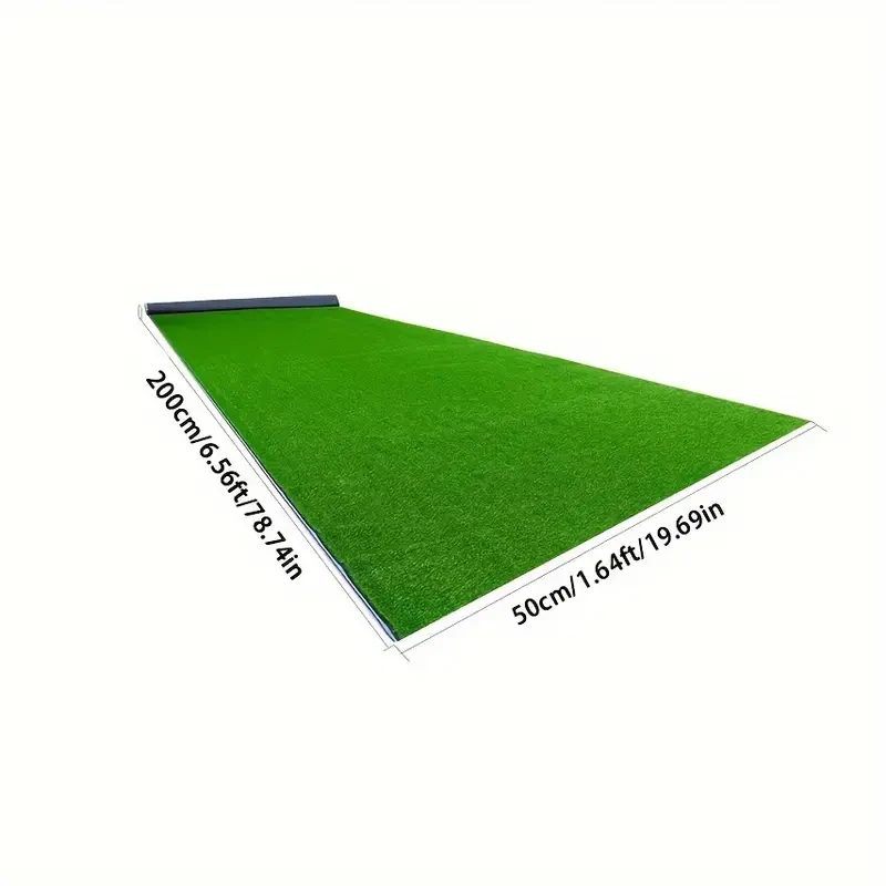 1pc Premium Artificial Grass Turf-Ultra-Realistic Pet Play Area-Durable for Outdoor/Indoor Low-Maintenance Green Carpet