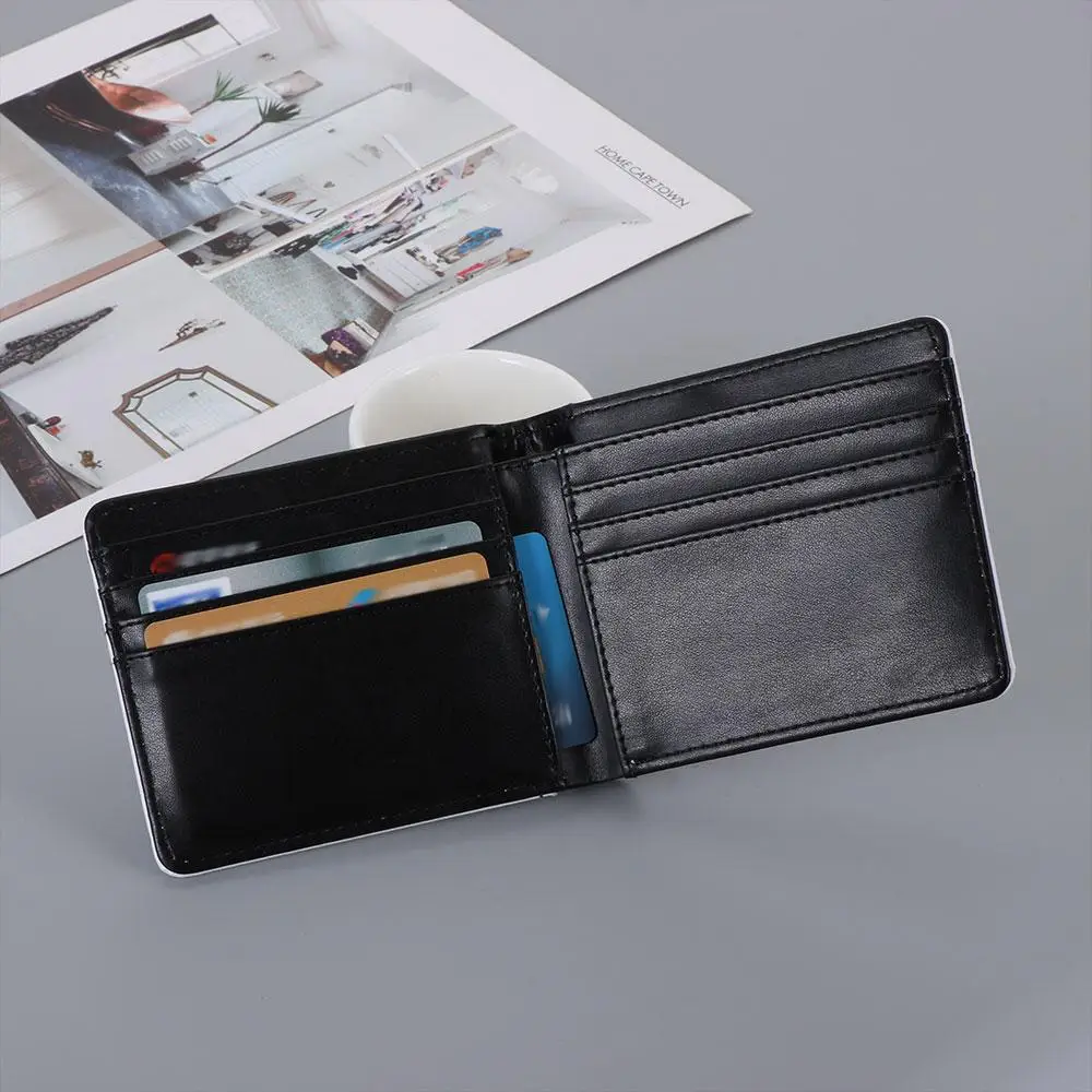 Sublimation Heat Transfer Wallet PU Wallet for Women Men DIY Multi Card Holder Wallet for Work Travel Printing Blank Purse 2