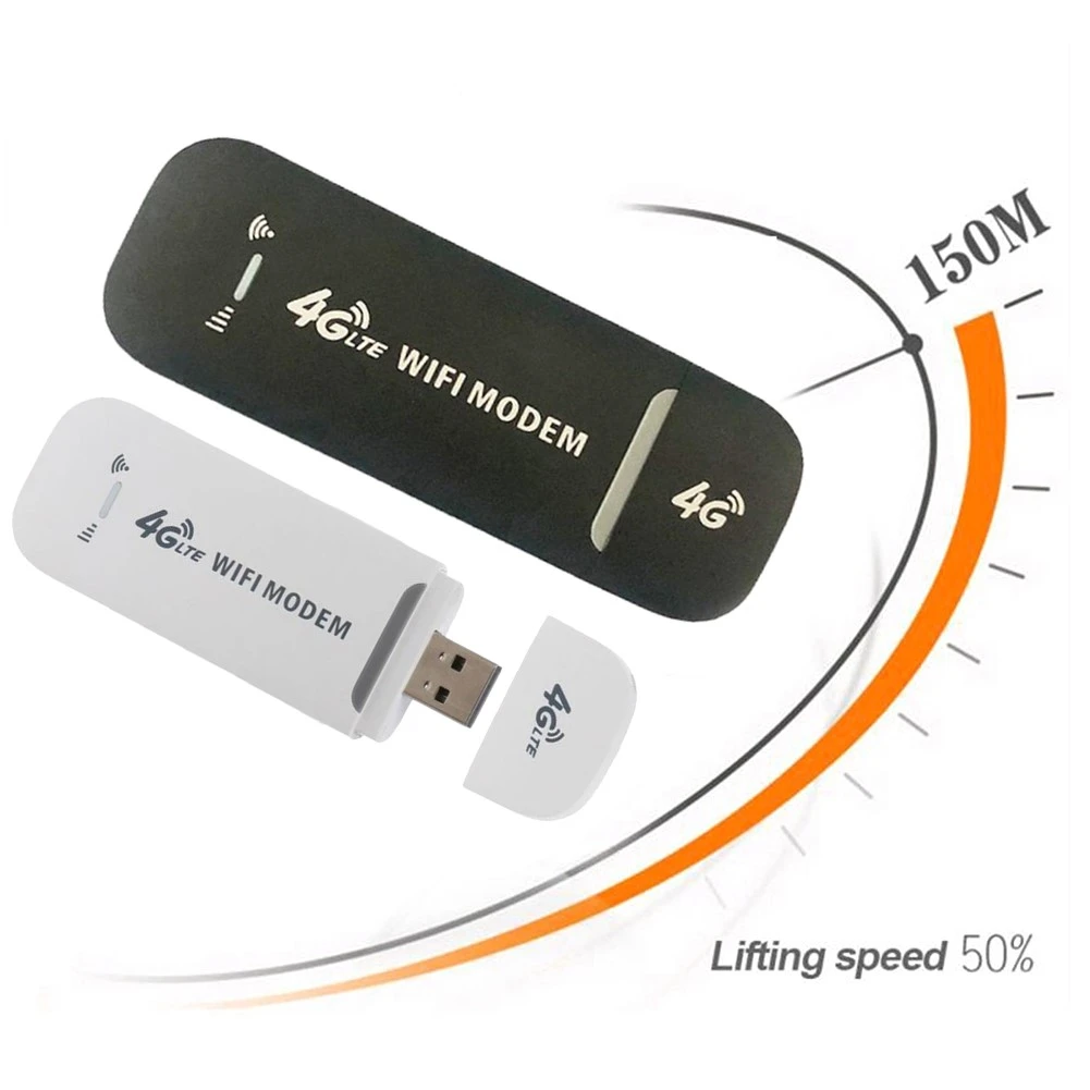 Módem USB inalámbrico 4G LTE, de red WiFi de banda ancha móvil de 150Mbps para oficina, PC, tarjeta de red, enrutador punto de acceso| | - AliExpress