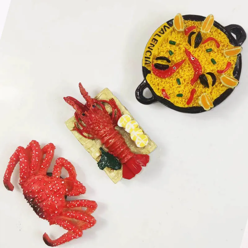 Lot De 4 Aimants Réfrigérateur Imitation Poulet Frit - Rigolos Et Puissants, Décoration Cuisine