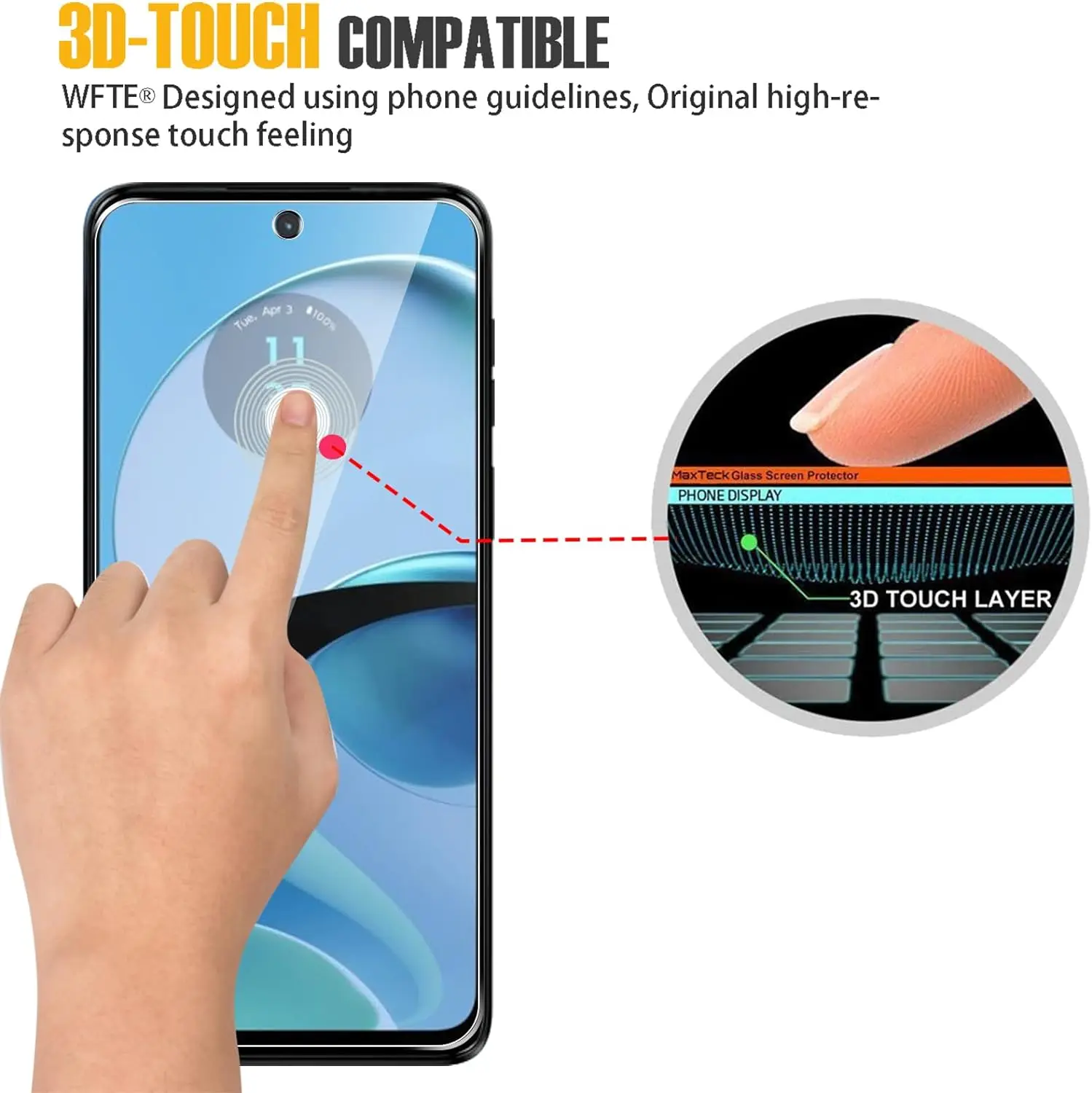 Pellicola Salvaschermo In Vetro Temperato - 9H - Motorola Moto G14