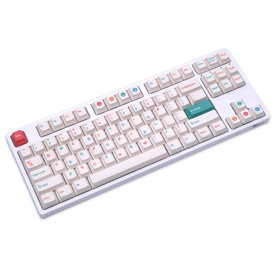 Teclas Conjunto Gmk Cool Crianças Teclas Pbt Dye Sublimation Key Caps Cereja Perfil Key Cap para 61 64 68 84 87 96 980 104 Layout 142 - Imagem 6
