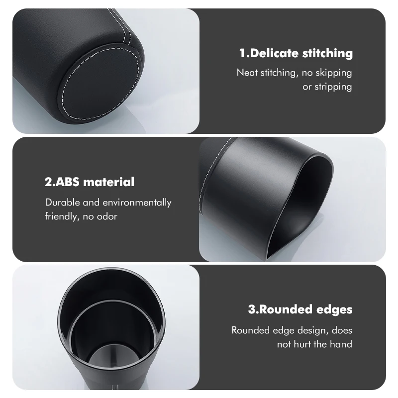 Car Trash Vehicle Leather Garbage Bin Storage Box Holder Rubbish For Fiat Grande Punto 500 Abarth Tipo Panda Brave Stilo Palio