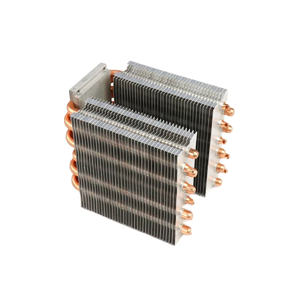 aluminum-fins-cpu-heat-sink-with-copper-heat-pipe-for-thermal-electric-cooling-plate