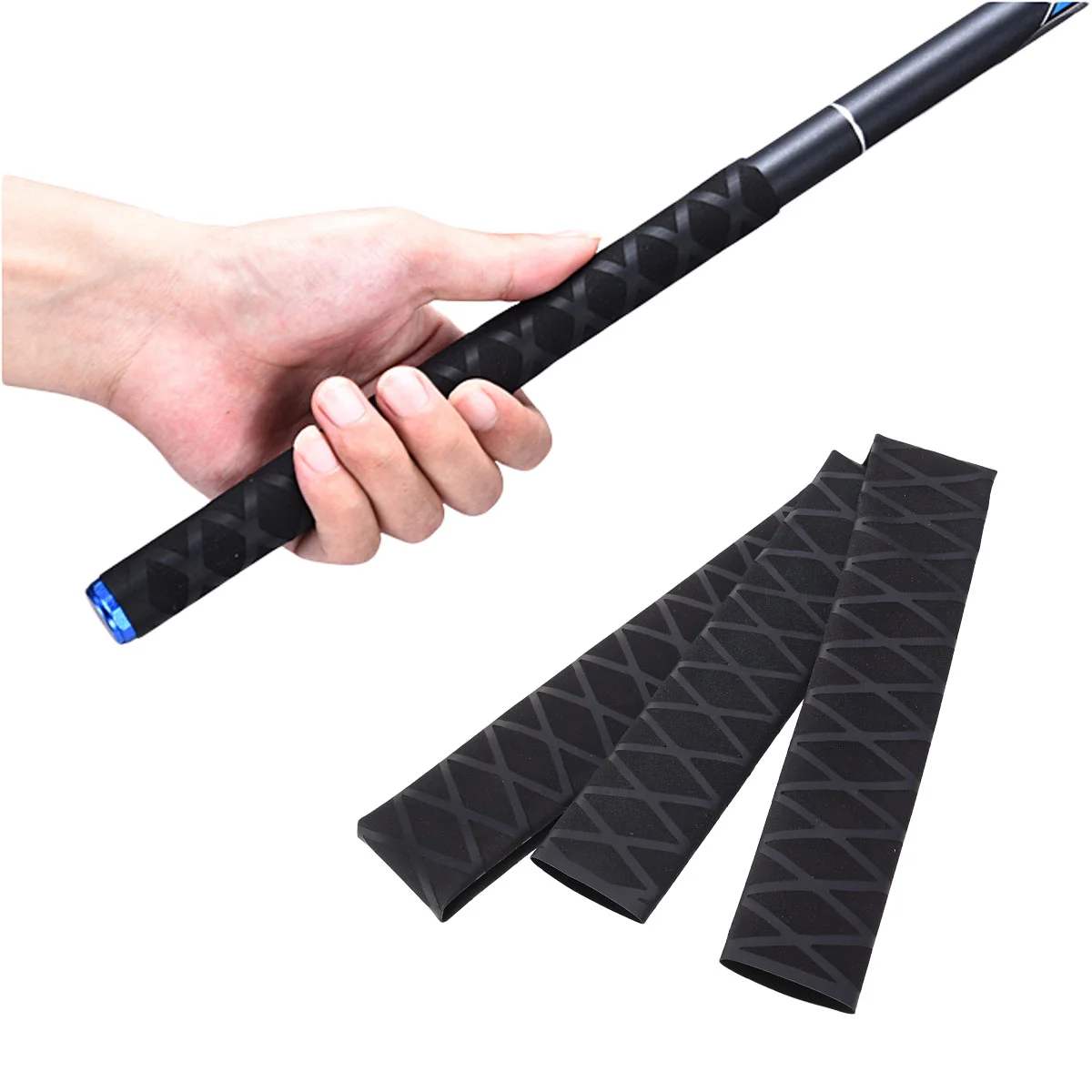 Protective Polyolefin Heat-Shrink Tube Non-slip Fishing Rod Handle