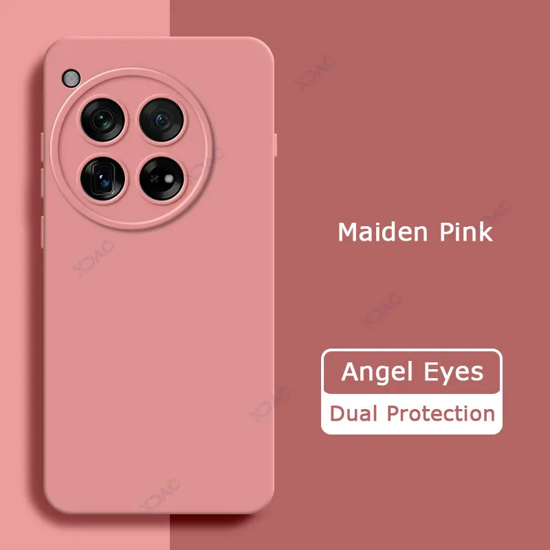 Luxury Angel Eyes Square Liquid Silicone Case Cover - Soft 360 Shockproof Mobile Phone Shell