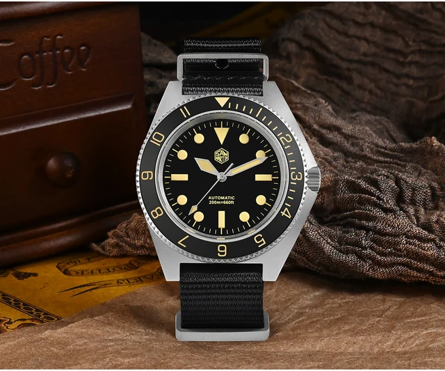 サンマーティン 腕時計 ミリタリー Amazon | SAN MARTIN 腕時計 メンズ, 自動巻き 時計 ステンレス