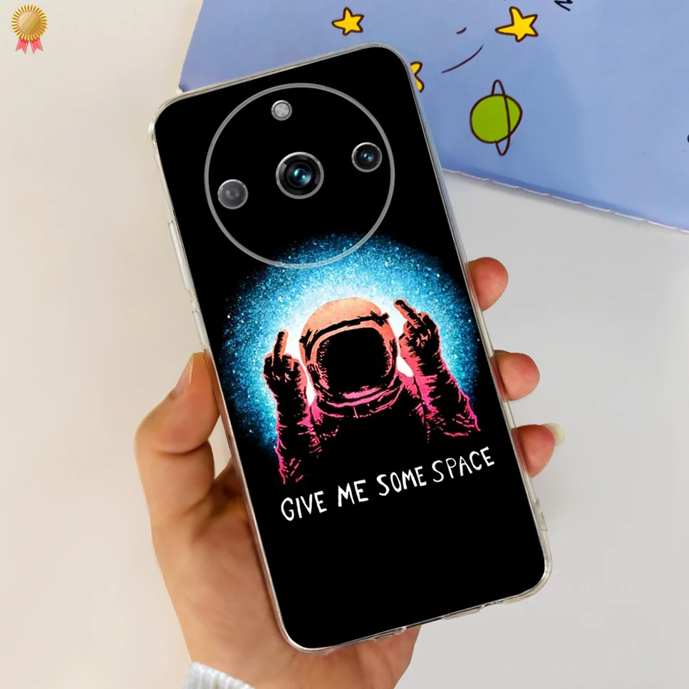 Clear Cute Cartoon Cat Soft Silicone TPU Back Cover