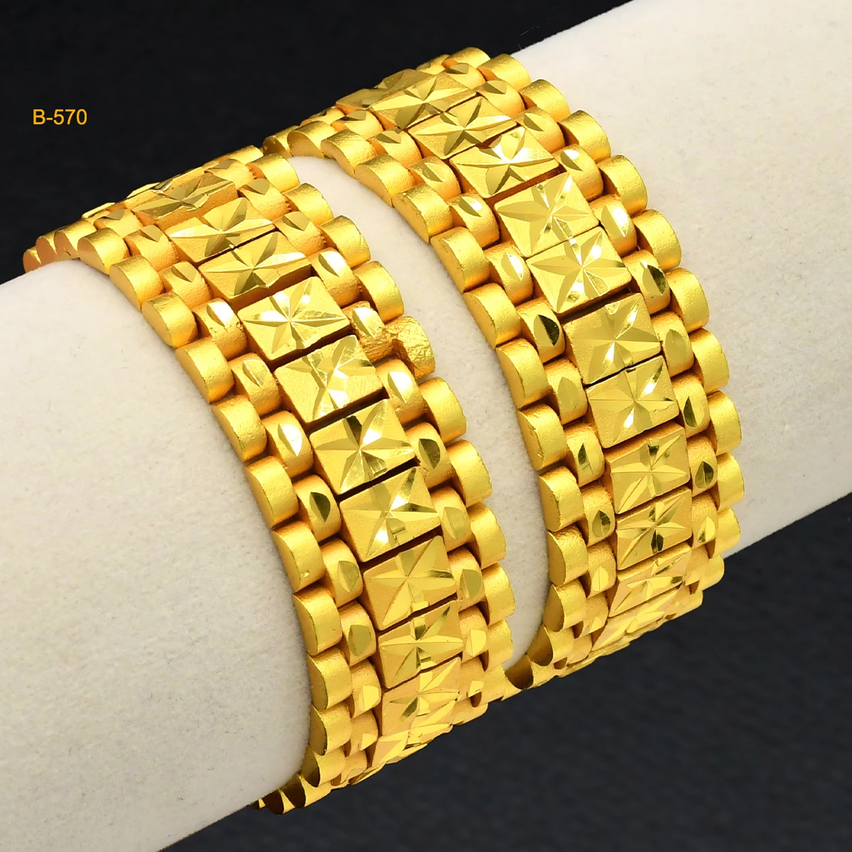 24k Pure Gold Bracelet Diamond Cut Bangle Bracelet | Gold Bracelets |  Jewelry & Watches | Shop The Exchange