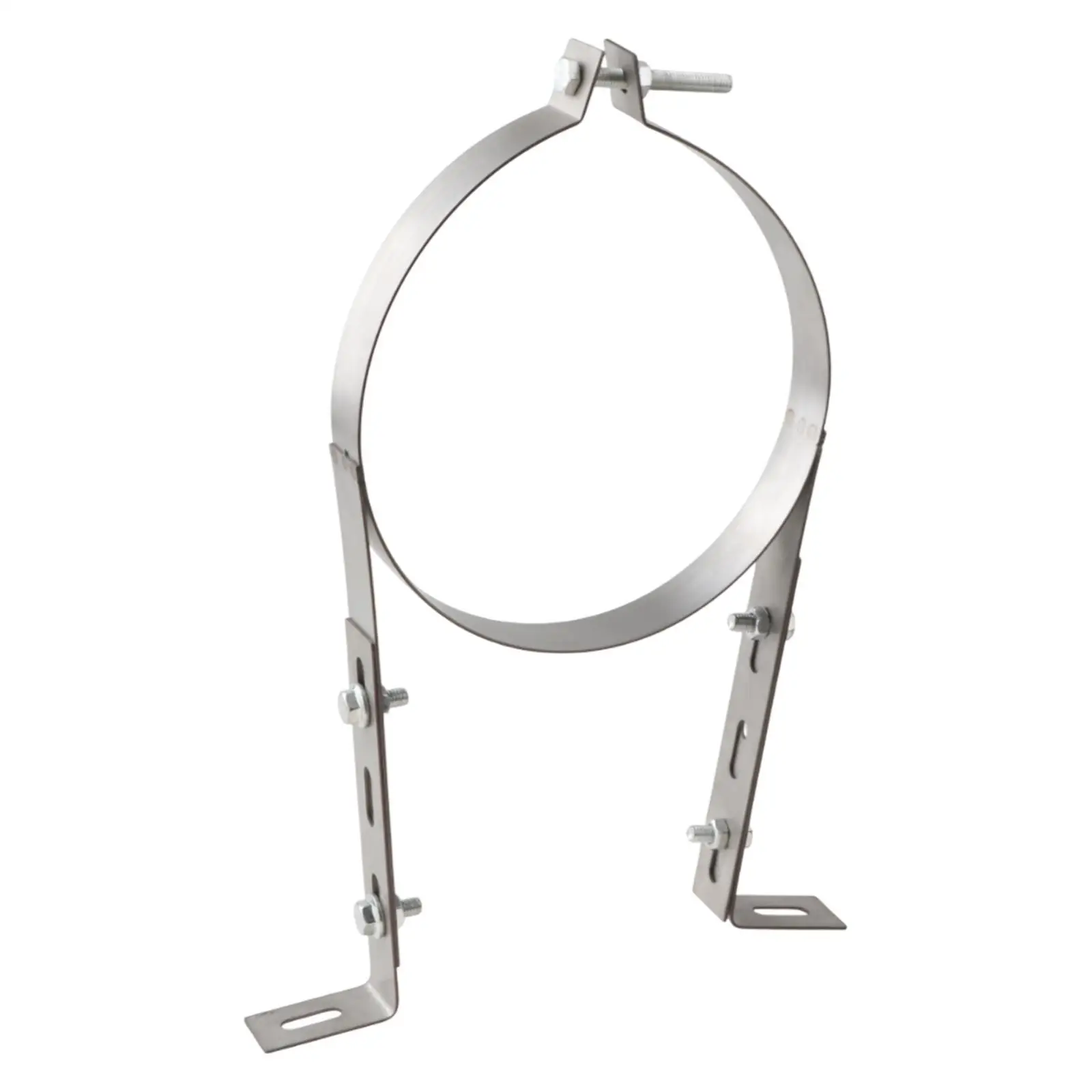 Chimney Pipe Wall Strap,Pipe Bracket Clamp Fixing Split Ring Hanger,B Vent Pipe Bracket Holder for Drainage Pipe,Winter,Stove