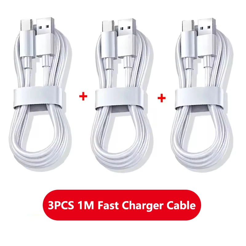 3本セット 6A 100W USB C急速充電ケーブル ナイロン編み込み式 Type Cコード Huawei、Samsung、Xiaomi、Redmi、Android携帯用 データ同期ケーブル