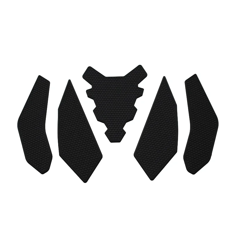 Décalques De Protection De Réservoir De Réservoir Latéral De Moto, Poignée De Genou Antidérapante Pour Suzuki GSX-S750 GSXS 750 Z 2017-2021 (couleur : Noir