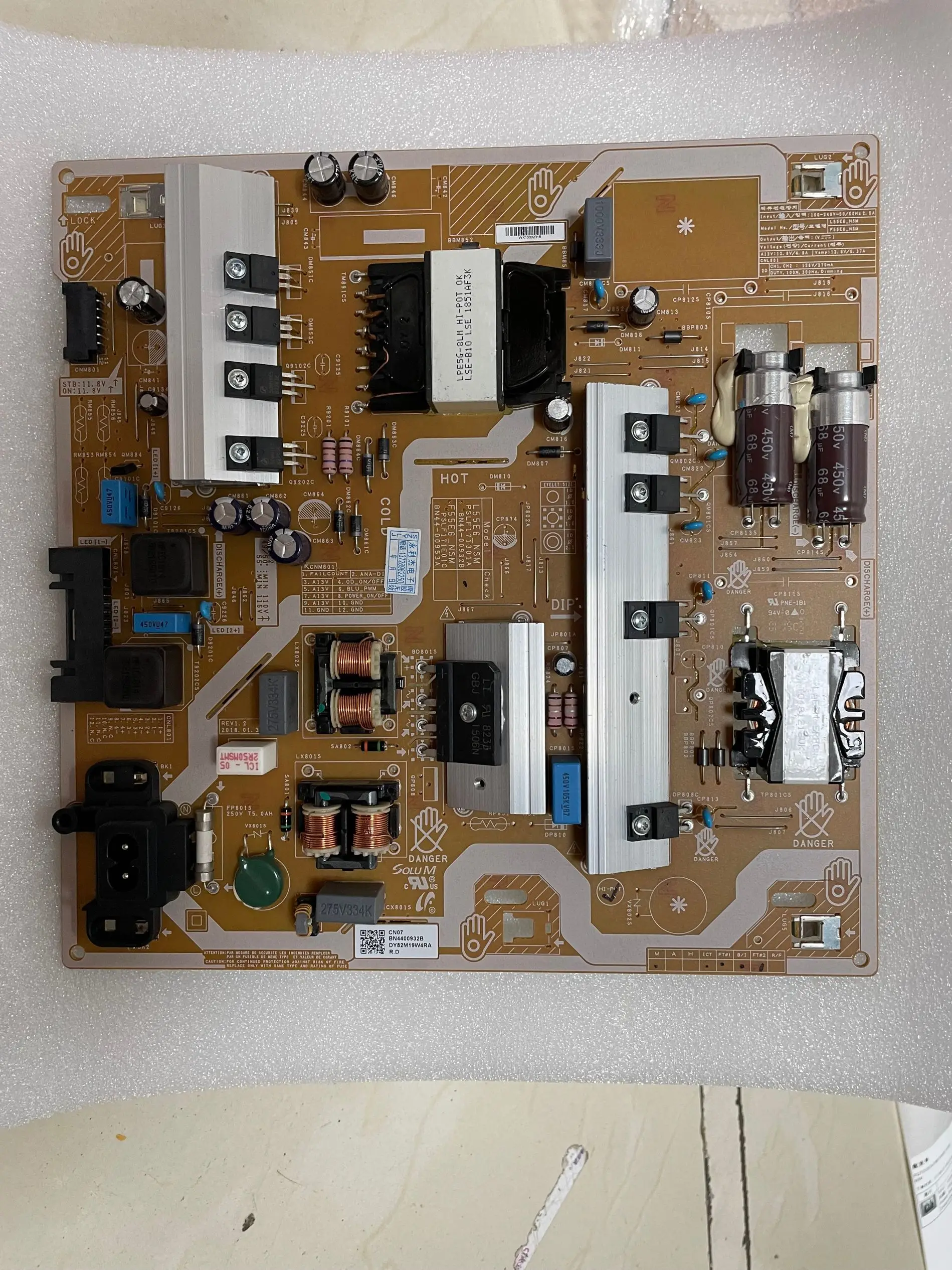 

Хорошее качество для UA55NU7300JXXZ power board BN44-00932B PSLF171301A L55E6-NSM