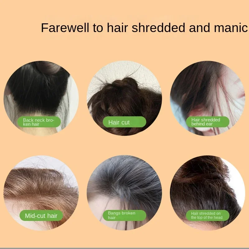 Cera profesional para el cabello roto, 75g, crema de Gel para peinar el cabello, Frizz fijo, esponjoso, peinado para niรฑos, hombres y mujeres, Wa
